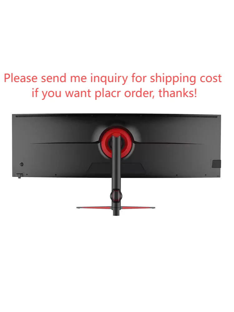 Fábrica 49 polegadas 5120*1440 curvado 5K tela IPS ampla para jogos de escritório