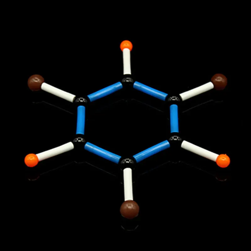 Imagem -04 - Caixa Miniatura Estrutura Molecular Modelo Molecular Conjunto Kit-química Geral e Orgânica para a Pesquisa de Ensino de Laboratório Escolar 1