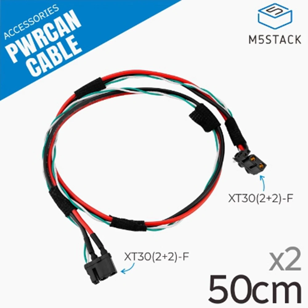 M5Stack PwrCAN Communication cables Connecting line XT30 (2+2) - F female head