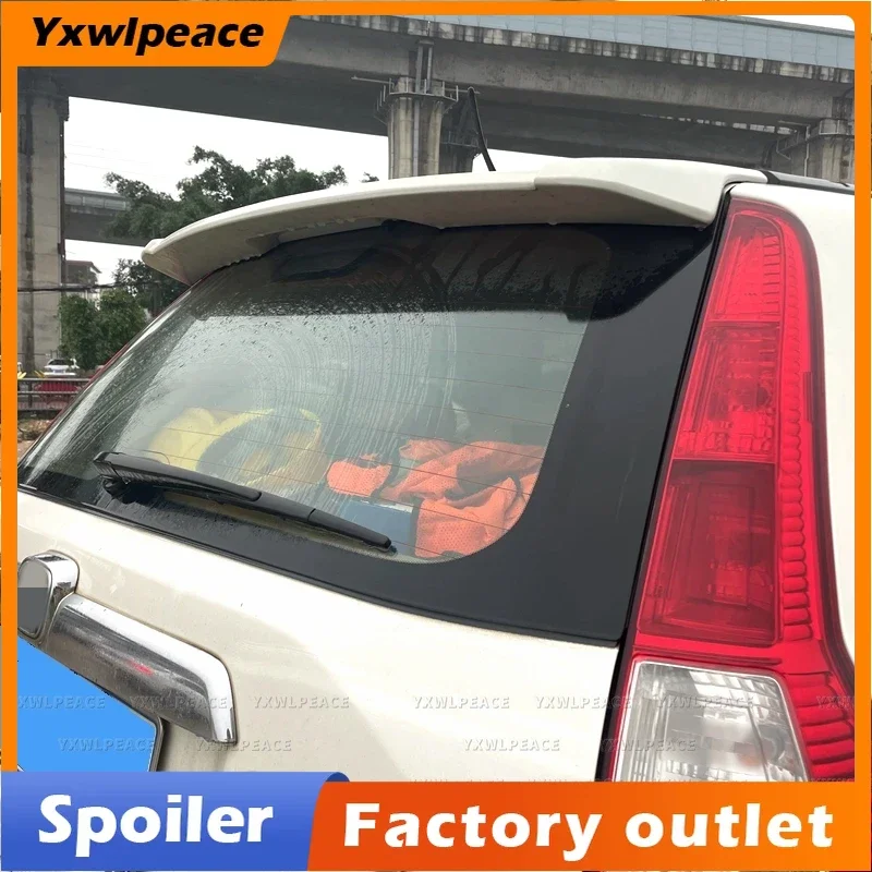 

For Honda CR-V CRV 2007 2008 2009 2010 2011 ABS Plastic Primer Color Rear Trunk Roof Spoiler Car Decoration Accessories