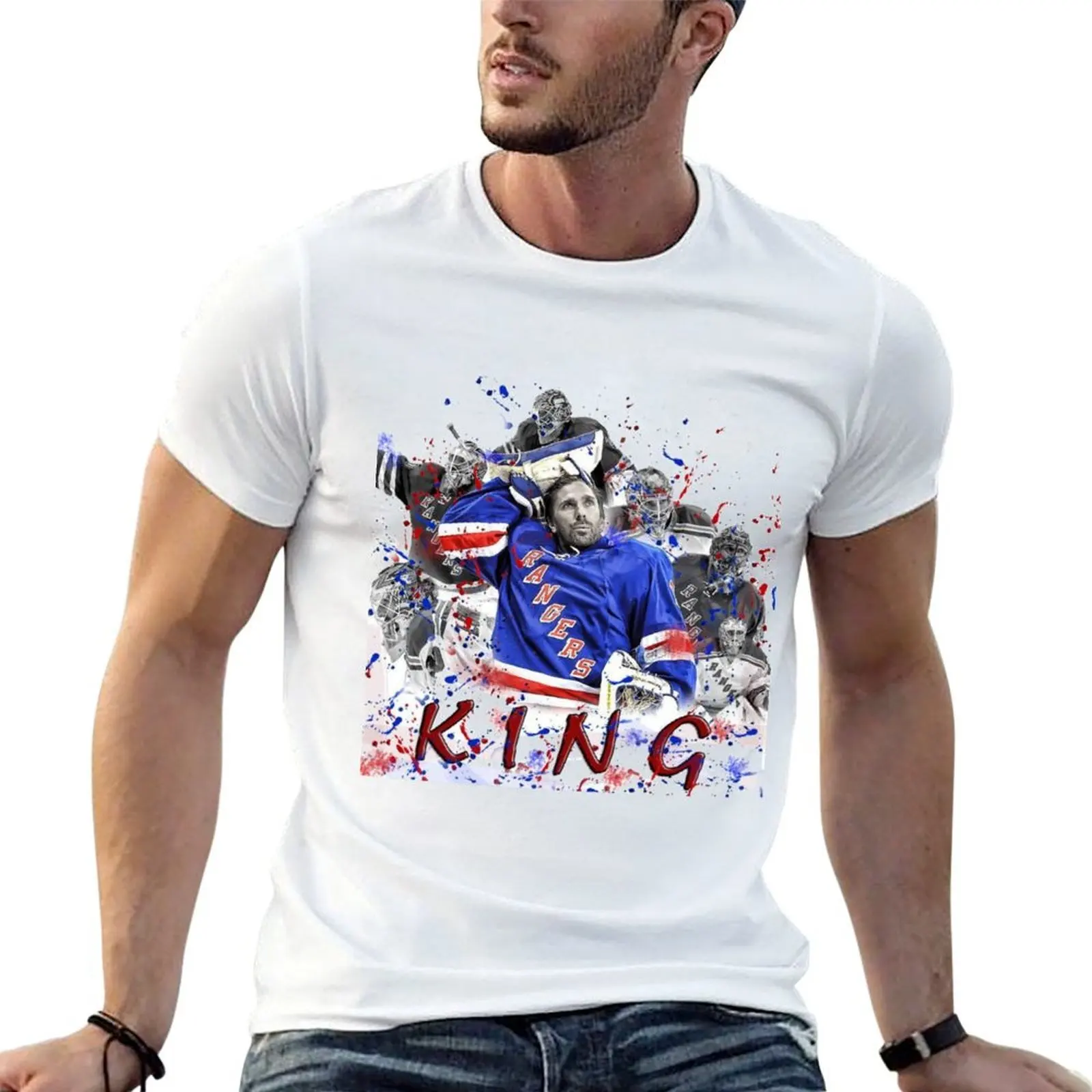 

Henrik Lundqvist T-Shirt man t shirt luxury mens graphic t shirts T-Shirt
