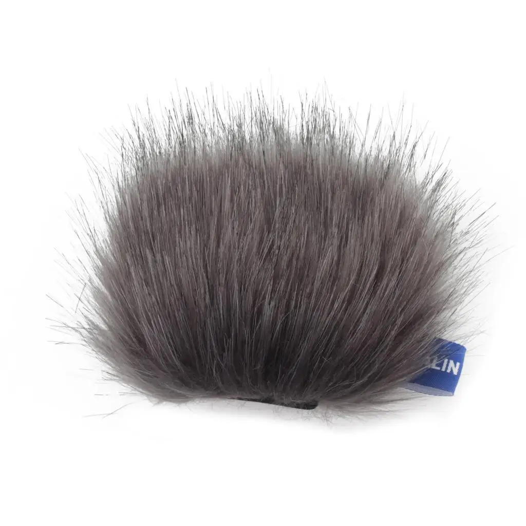 Furry Microphone Windscreen Muff Dustproof Windproof Cover for Portable Recorder Protection Outdoor Use