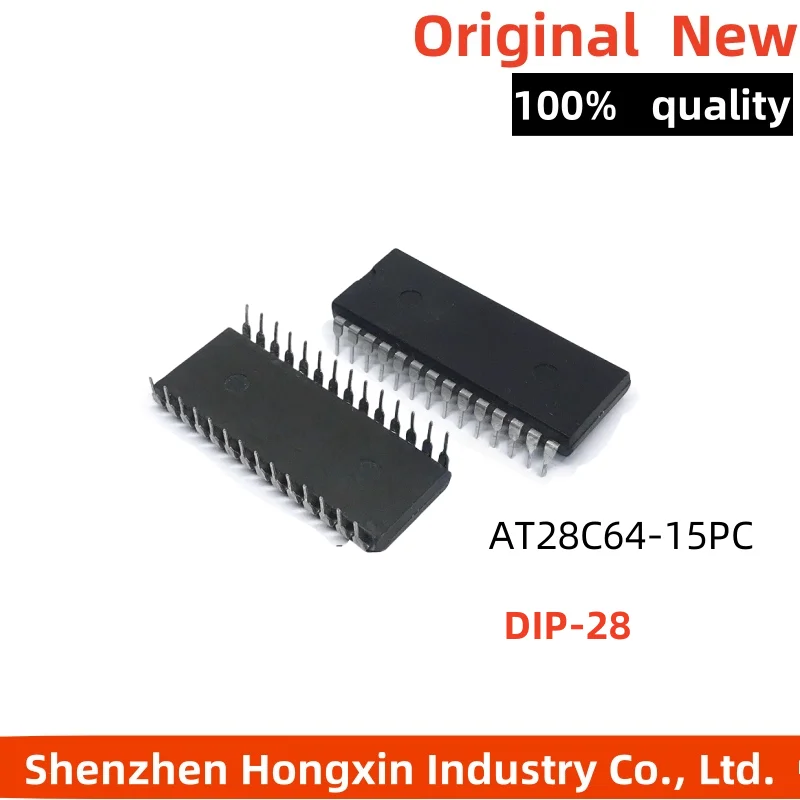 

5pcs/lot AT28C64-15PC AT28C64-15PI AT28C64 DIP-28 In Stock