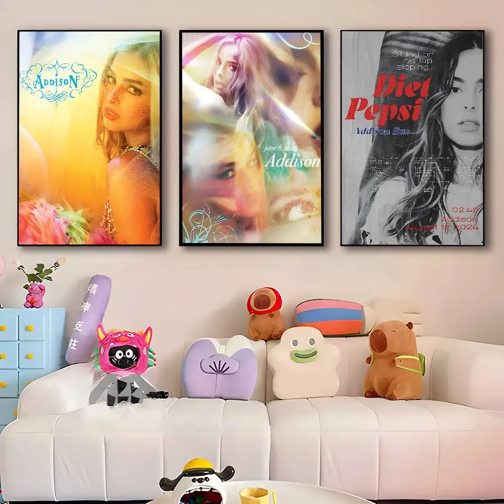 العصرية البوب المغني أديسون راي 'Diet Pepsi' جديد ألبوم Muisc لتقوم بها بنفسك لزجة المشارك خمر غرفة بار مقهى ديكور ديكور المنزل #6