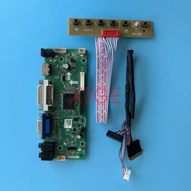 

For LTN133AT27 LTN133AT23 LTN133AT17 LTN133AT28 Drive Board Kit 1366x768 VGA DVI HDMI Laptop Monitor Screen 1366*768 LVDS 40-Pin