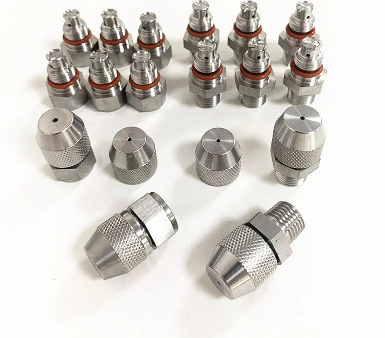Stainless Steel Spray Gun Nozzle Adjustable Spray Nozzle Site Dust Removal Cooling Disinfection and Humidification Spray Nozzle