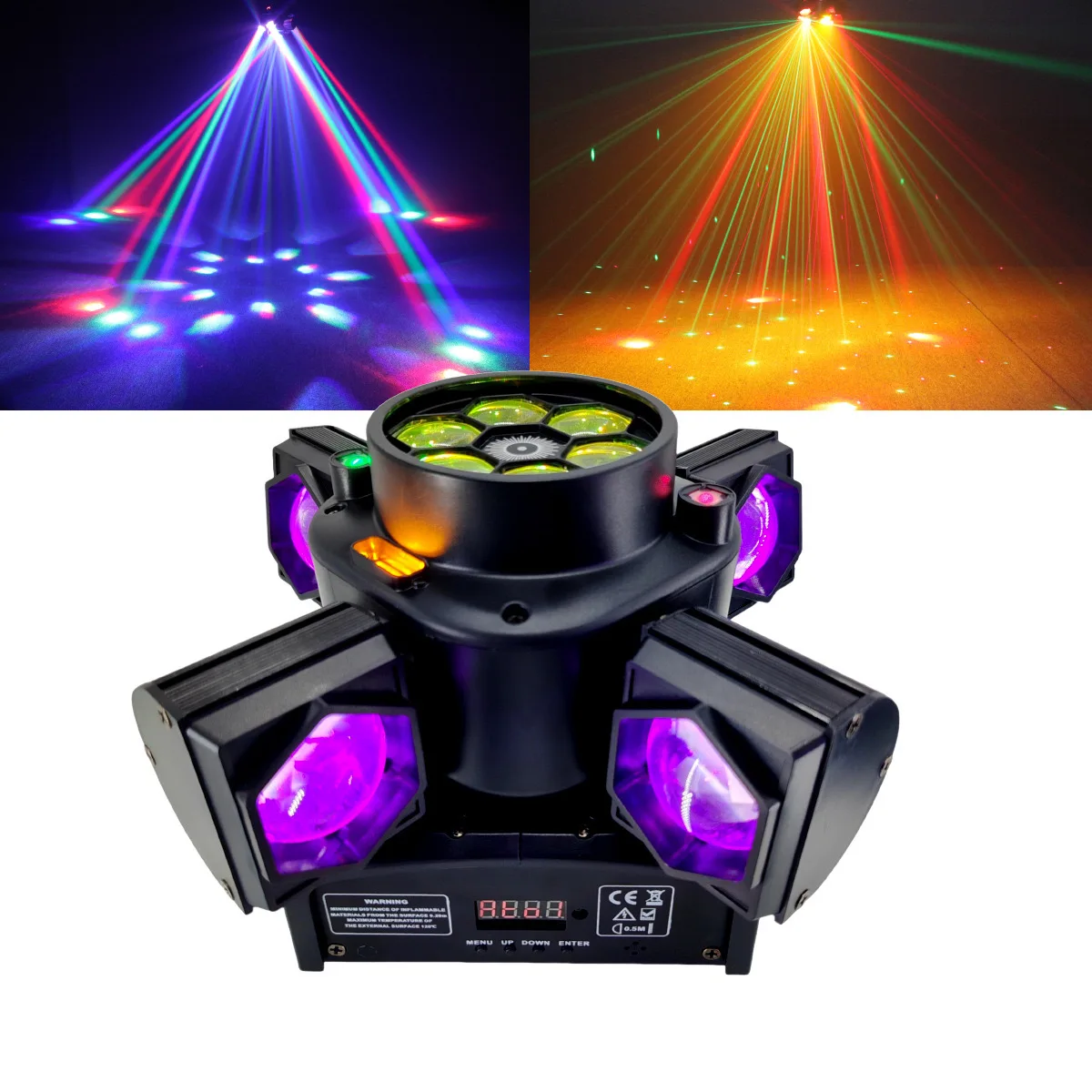 150W Party LED Light Perfect Disco Club Party Lights Used Celebrate Holiday Parties Gorgeous DJ Lights Strobe Laser Lamp