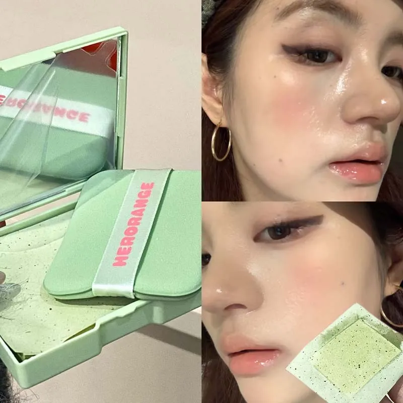 Herorange Fruit Scent Oil Blotting Sheets Quick Oil Control Portable Box Student Office Daily Makeup Tool