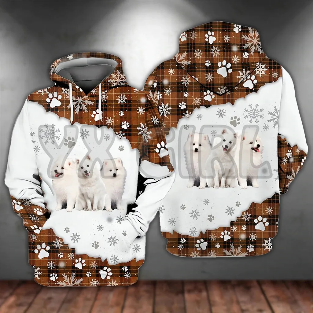 Sudadera con capucha con estampado 3D de Labrador Happy Holidays para hombre y mujer, Jersey Unisex con capucha para perro, chándal informal de calle