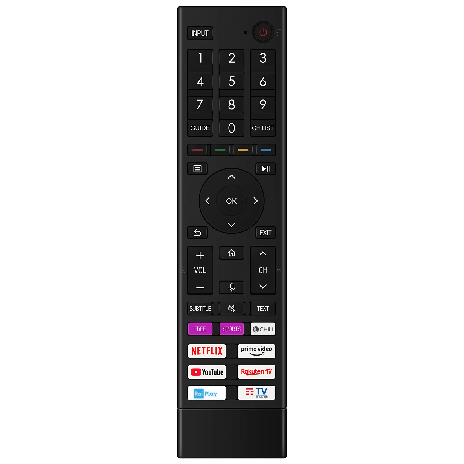 Relaced Remote Control ERF3C80H Fit For HISENSE TV 43A78GQ 50A78GQ 55A78GQ 75A78GQ