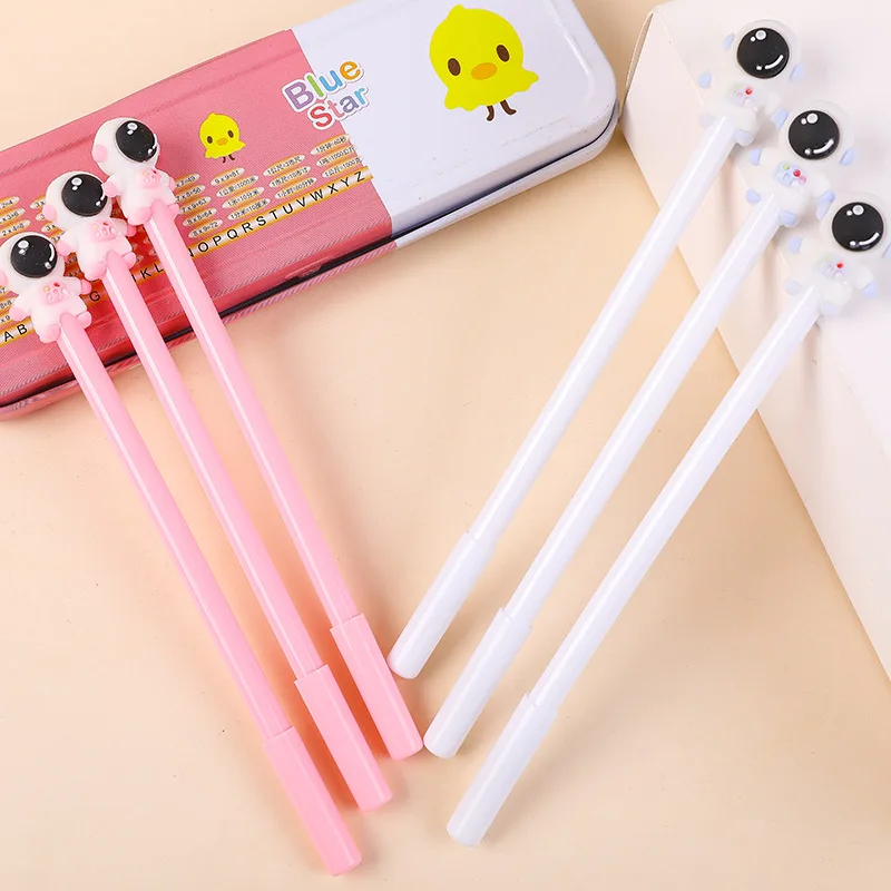 24Pcs creative stationery astronaut neutral pen, cute cartoon student learning stationery