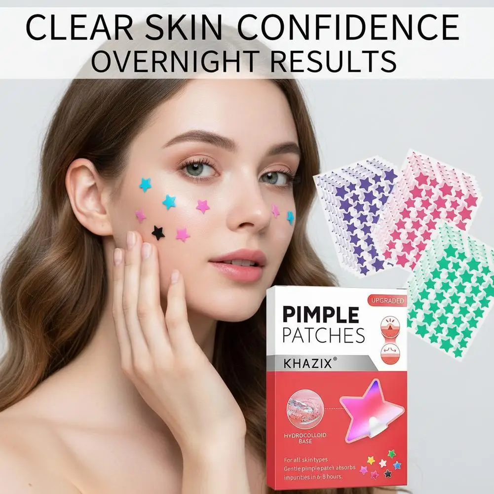280pcs Star Acne Patch Waterproof and Breathable Daily Facial Use Facial Skin Cover and Care Essentials Personal Care