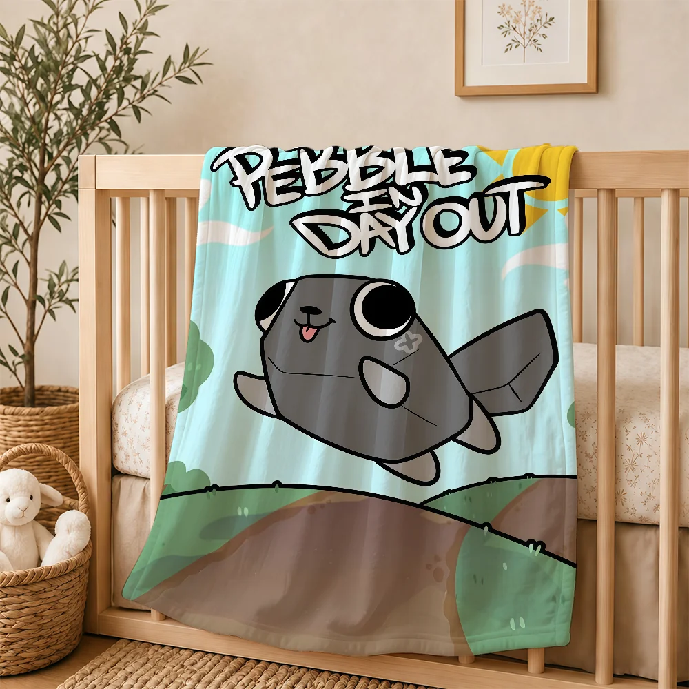 Game D-Dandys W-WorldS Blanket For Plush Throw Soft Warm Knee For Bedroom Living Room Bed Sofa Camping Picnic Office Gift