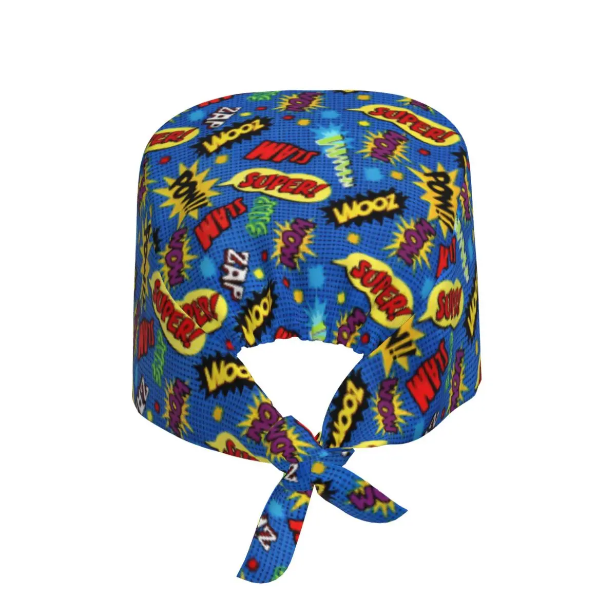 Custom Superhero Comic Slogans Working Cap Surgical Hats Men Women Operating Room Cap Nursing Cap Lab Works Hat