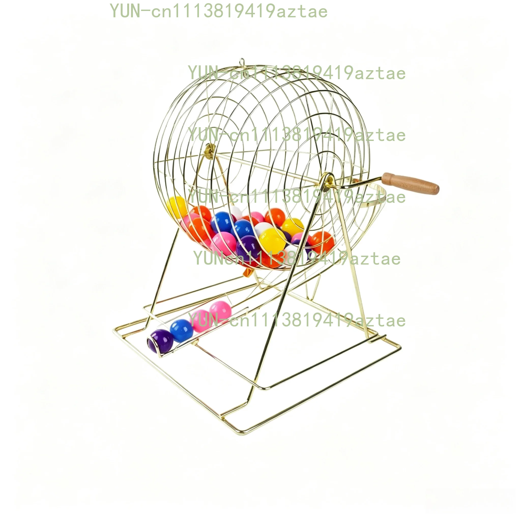 Large bead stirrer, turntable bingo machine, table tennis gold lottery machine, number selector, lottery machine, hand crank