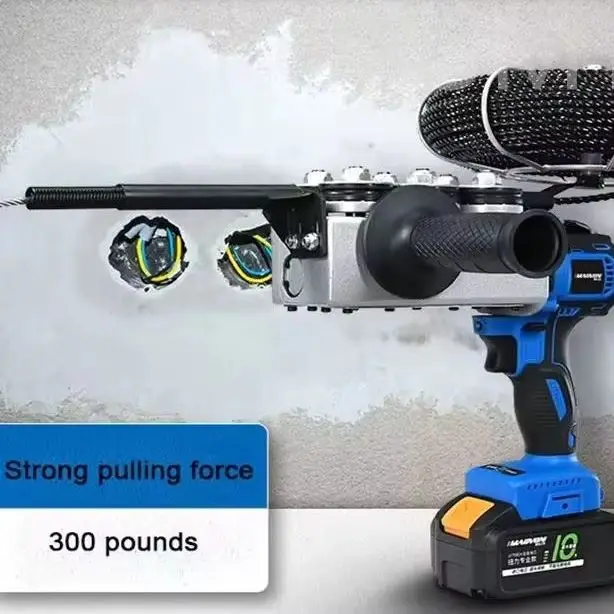 

Household Pull Wire Electric Threader Lithium battery threading machine threading tool Lithium battery threading machine