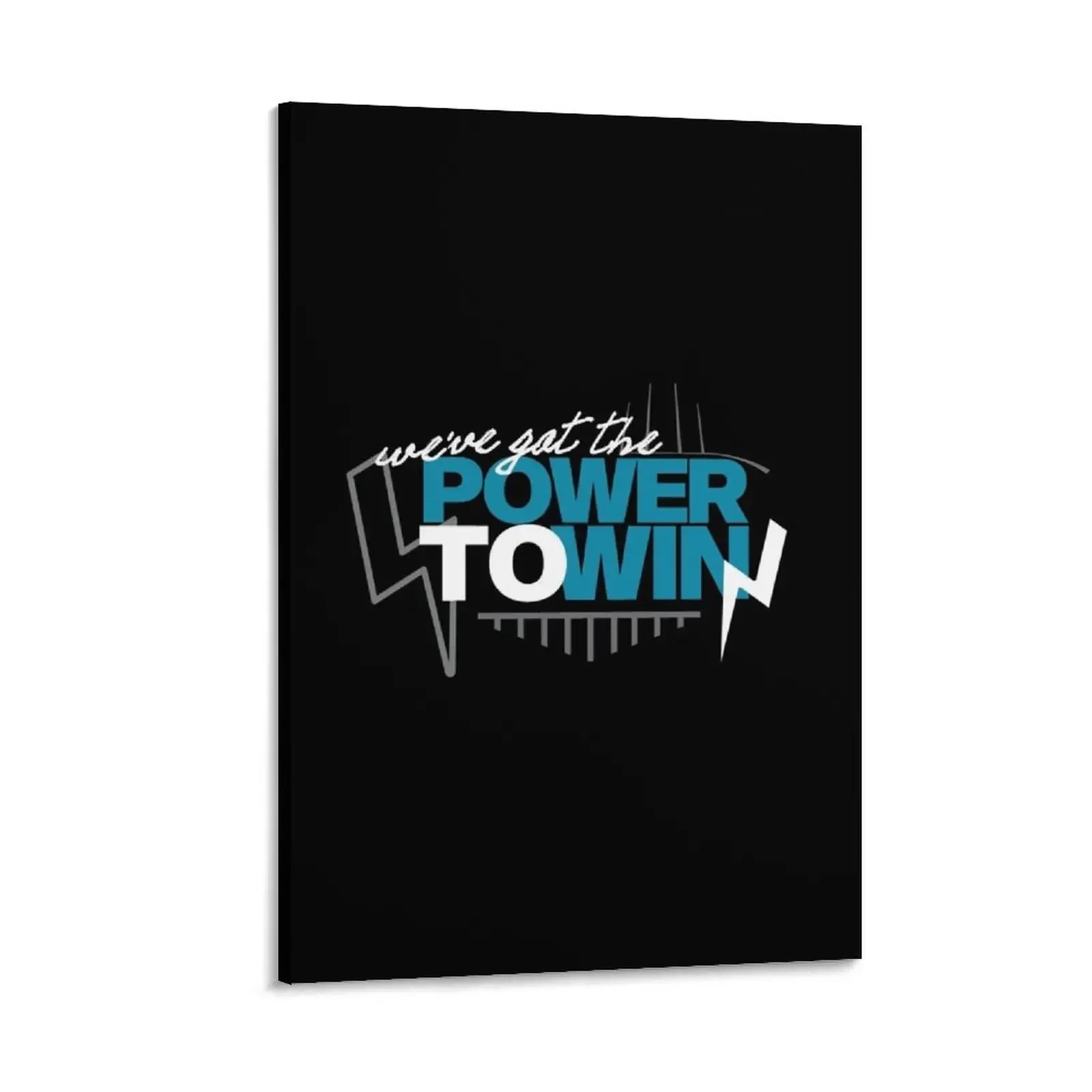 

We've Got Power to Win Canvas Painting posters anime modern home decoration decoration aesthetic
