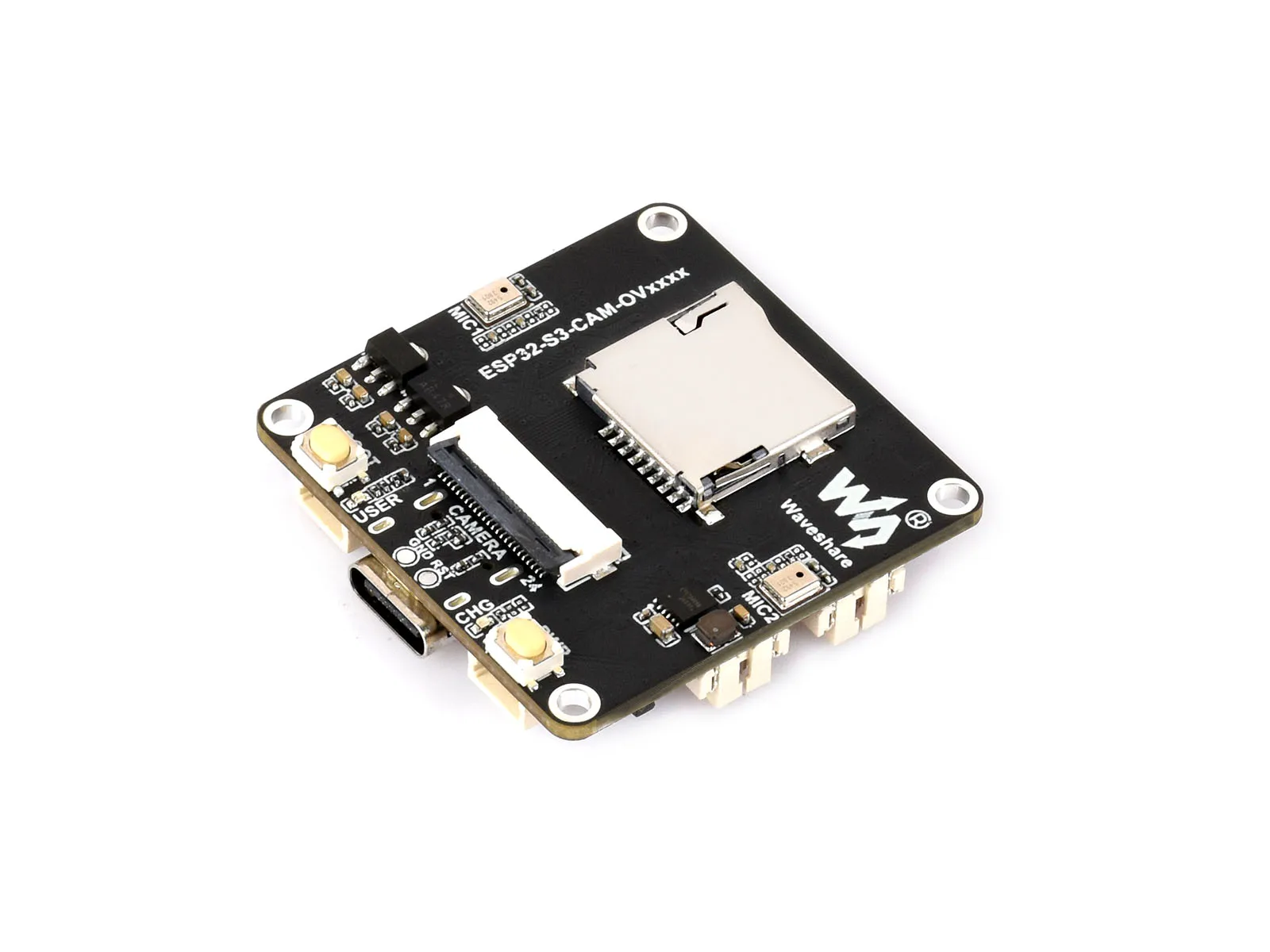 ESP32-S3 AIoT Camera Development Board, Integrated Audio Input And Output Module, Supports Connecting External Display/AI Speech