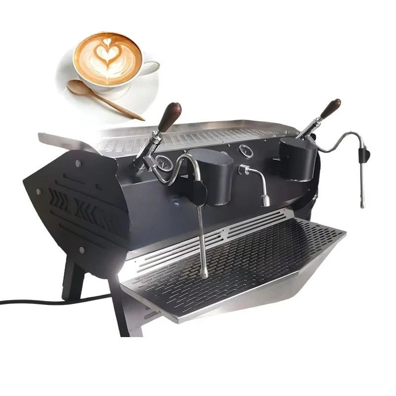 Commercial Use Best Espresso Cafeteria Coffee Maker Semi Automatic Espresso Machine