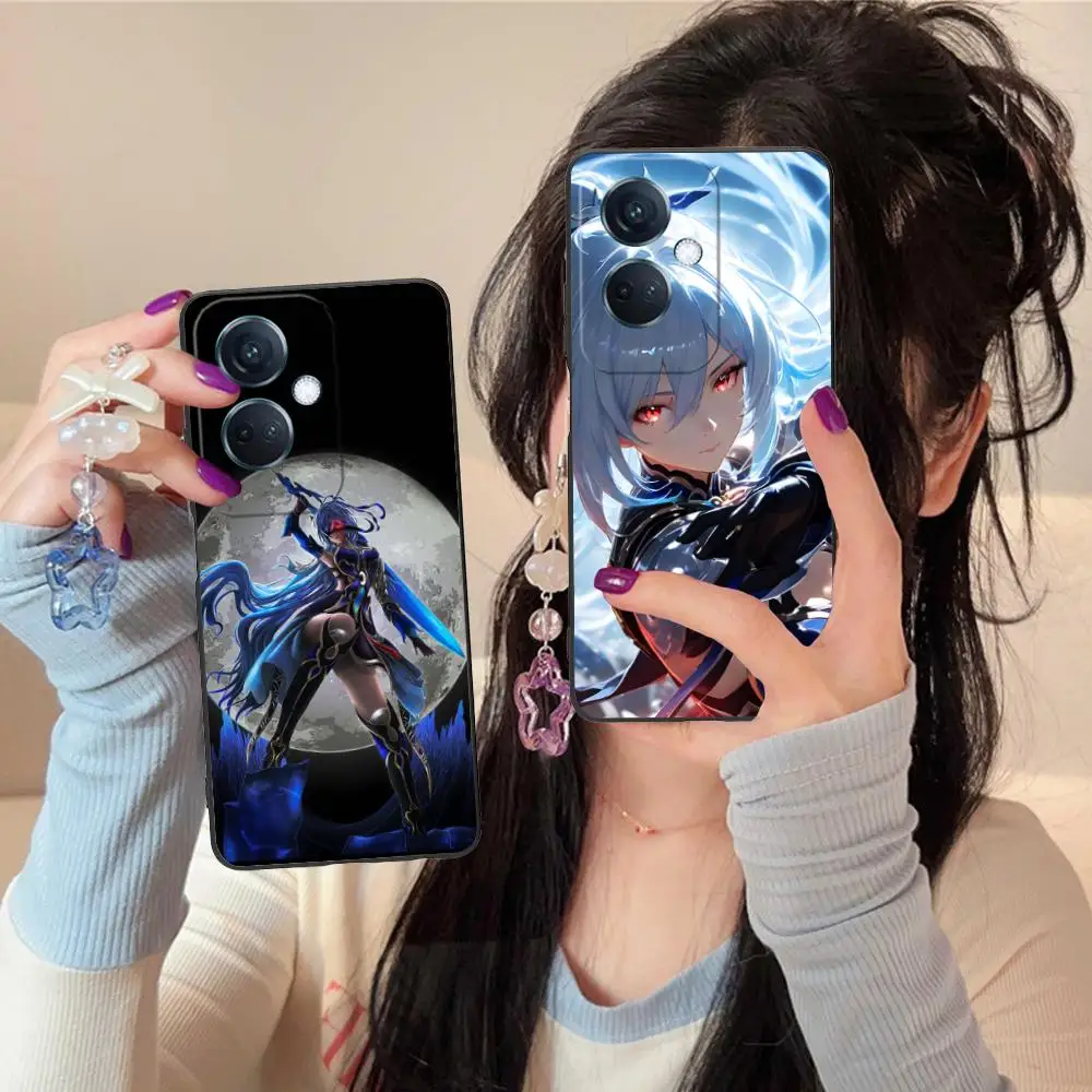 

HSR Jingliu Phone Case for OPPO Find X9 X8 X7 X6 X5 X3 X2 Plus s Pro Ultra Lite Soft TPU Shockproof Cover