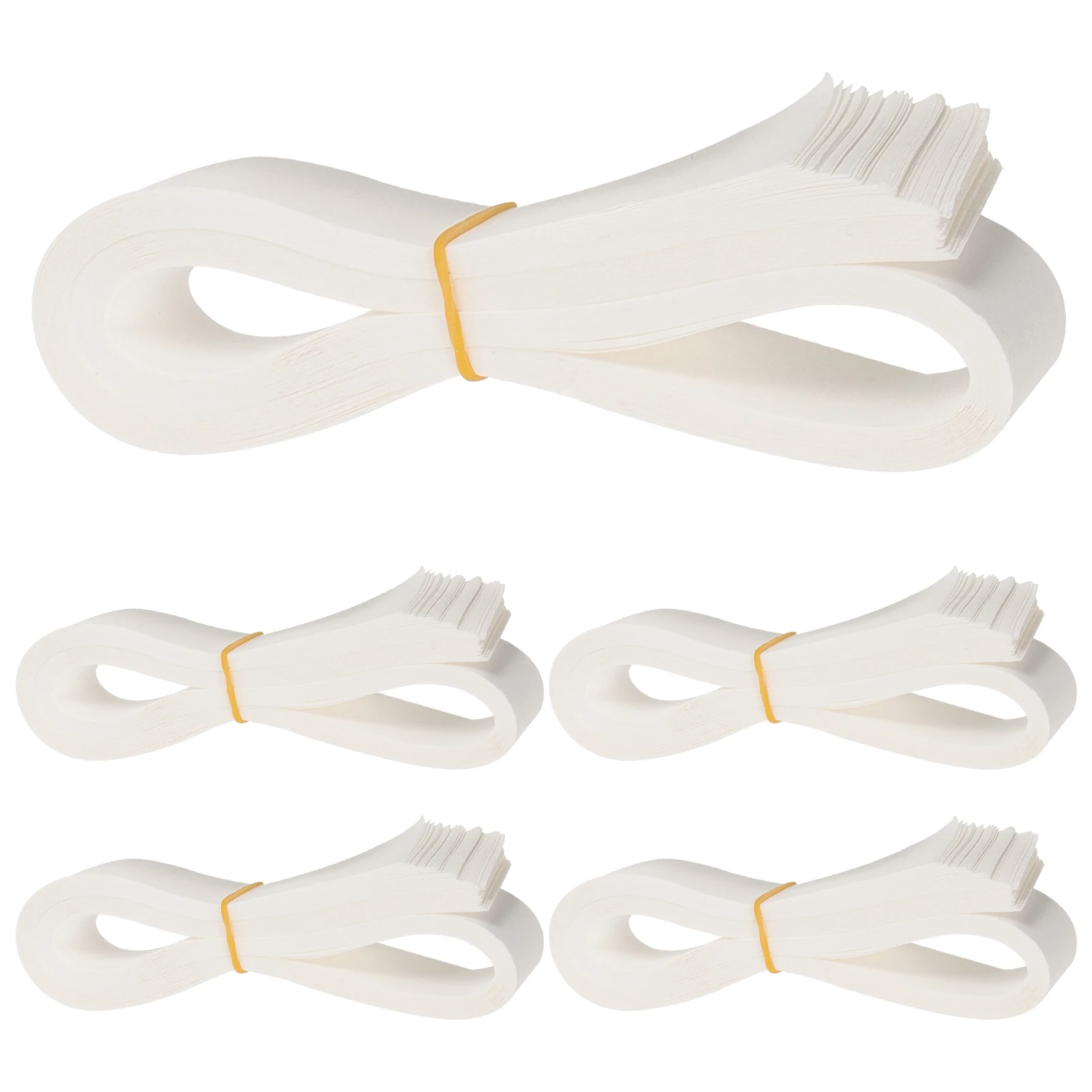 

200 pcs Cash Straps Bands Money Wrappers for Bills Banknote Paper Tape White 52cm LongHigh Grade Durability Easy Use