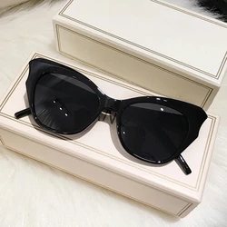 Cat Eye Sunglasses Women Brand Designer Outdoor Sunglasses Sunshade Decoration Oversize Frame Glasses UV Protection Gafas De Sol