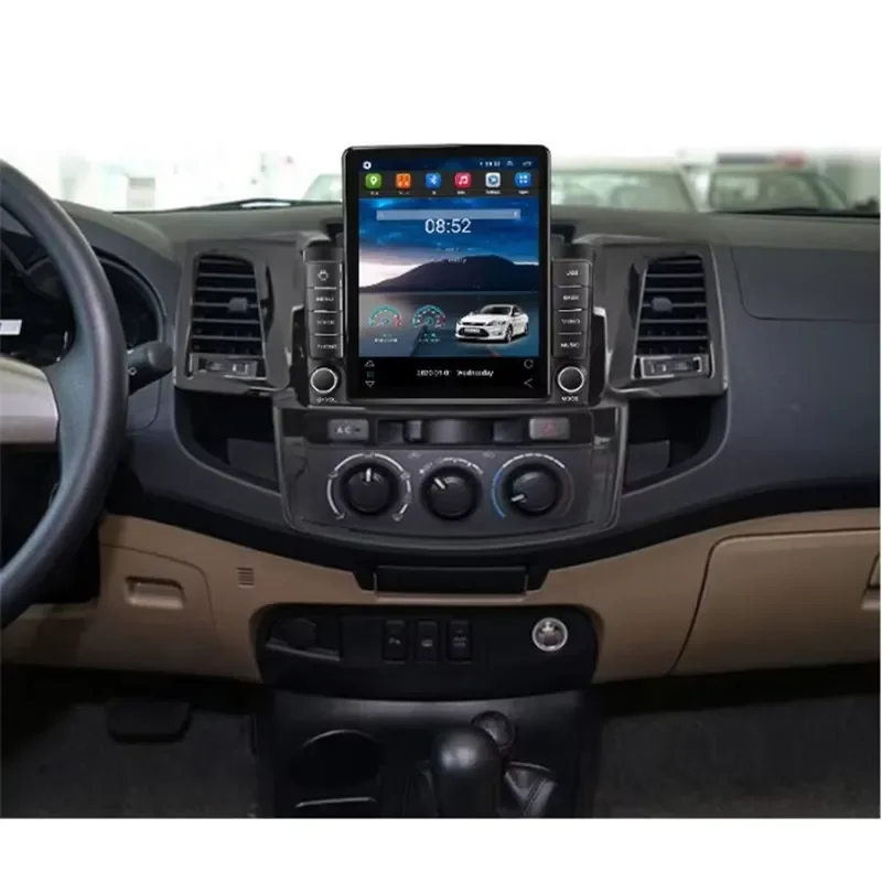 2026 Hot Sale For Hilux Fortuner 2007-2015 9.7 Inch Android Radio Style Touch Screen Navigation Carplay DSP