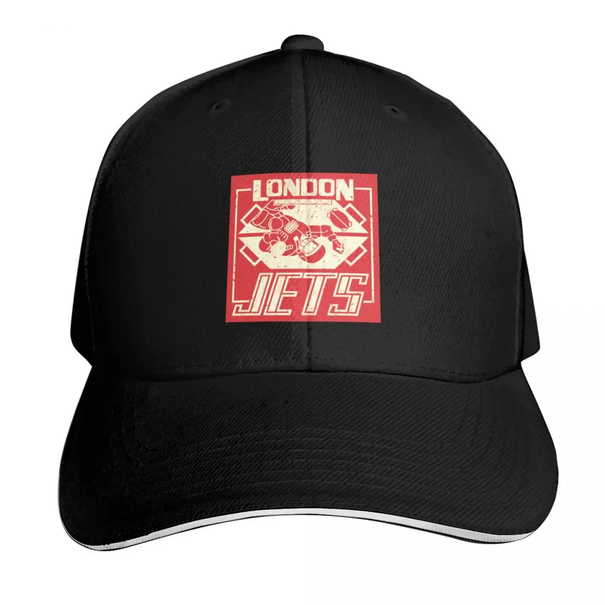 Red Dwarf - London Jets Sticker Baseball Cap Unisex for Men Women Outdoor Golf Running Hiking Summer Beach Travel