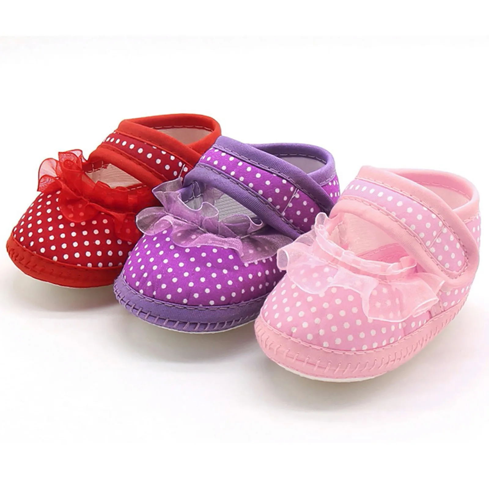 Zapatos antideslizantes de suela blanda, zapatos de algodón para bebés de verano para niñas, zapatos para primeros pasos para recién nacidos, кроссо kukus для малышей