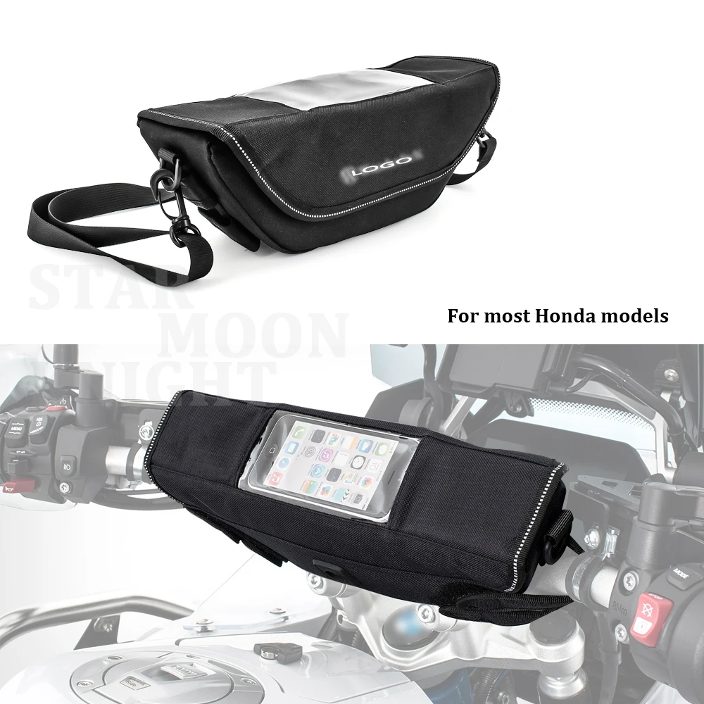 

Modern waterproof motorcycle handlebar travel bag For Honda Africa Twin CRF1000L Adventure Sport NC700X VFR1200X storage bag