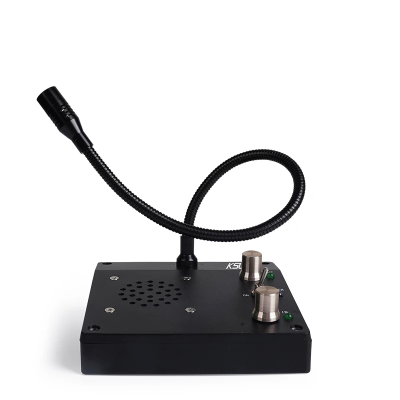 KSUN Q52 Window Intercom Wireless Speaker System Bank Hospital Counter Two Way Intercom