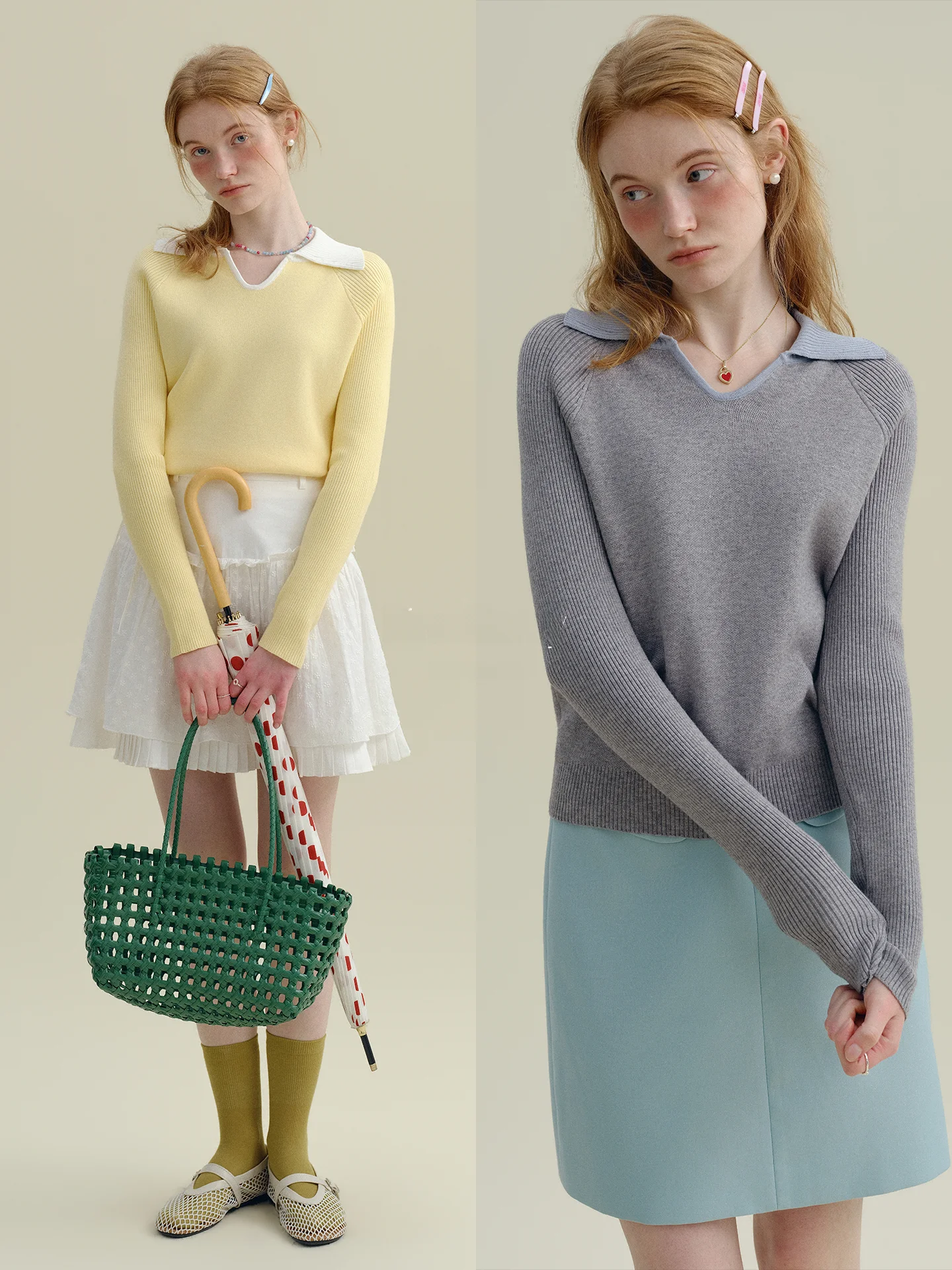 

Вязаный свитер Rina Berry с длинными рукавами, V-образным вырезом, свободного кроя, с контрастным дизайном, повседневный, женский модный топ