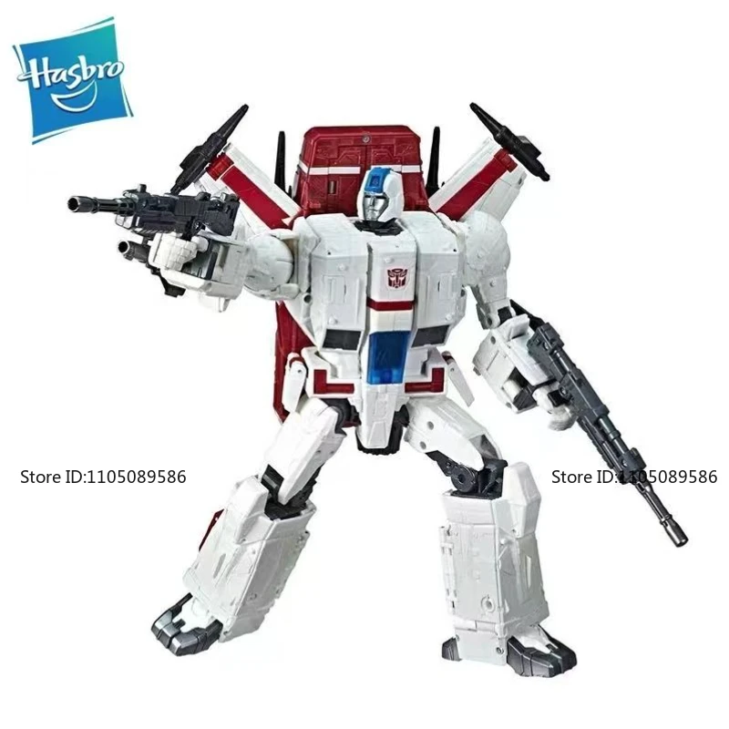 منتج جديد متوفر في المخزون مع الصندوق الأصلي Transformer G1Jetfire جمع الحلي الديكور الألعاب الكلاسيكية الشكل هدايا العيد