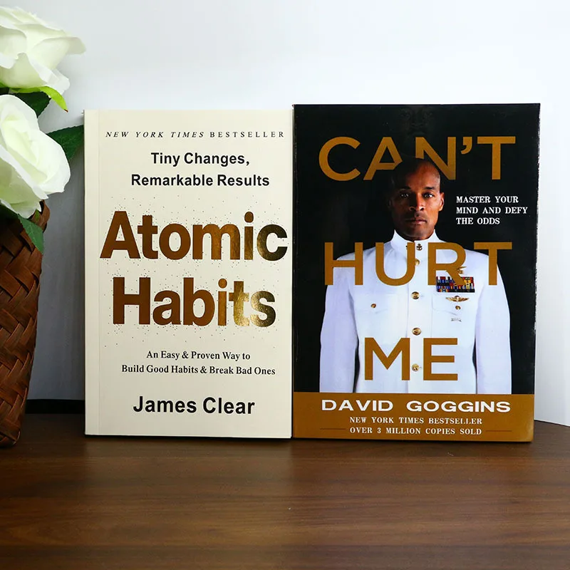 

《Atomic Habits》×《Can't Hurt Me》Mental resilience growth set Help break through self-imposed limits build a resilient mindset