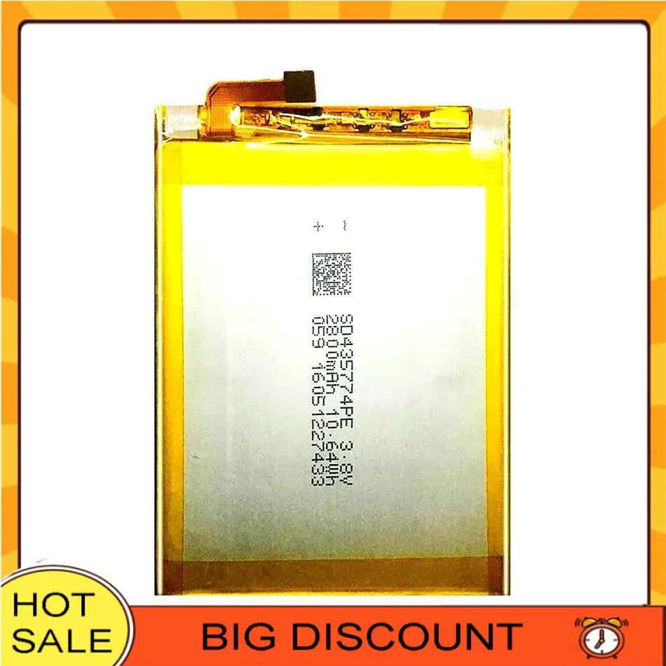 

For Vernee Thor Smartphone 2800Mah Premium Replacement Mobile Phone Battery