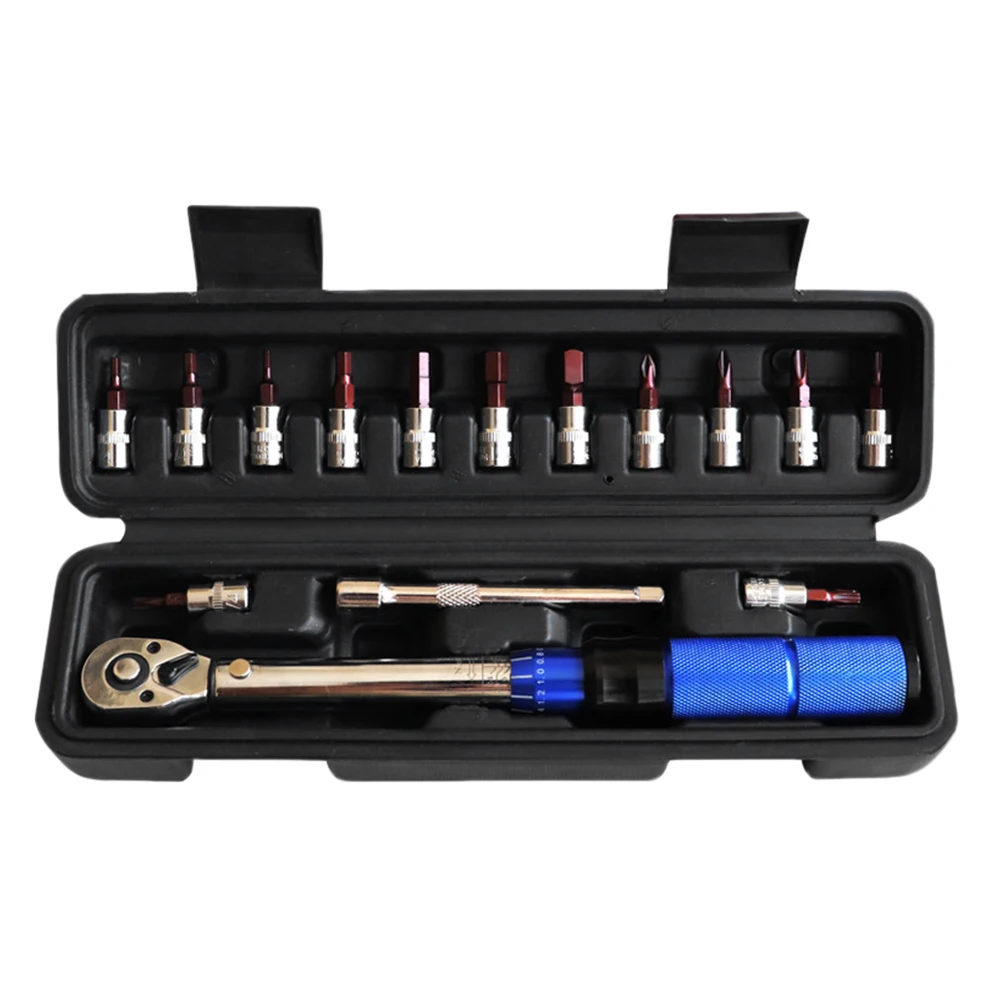 15PCS Torque Wrench Set 1/4