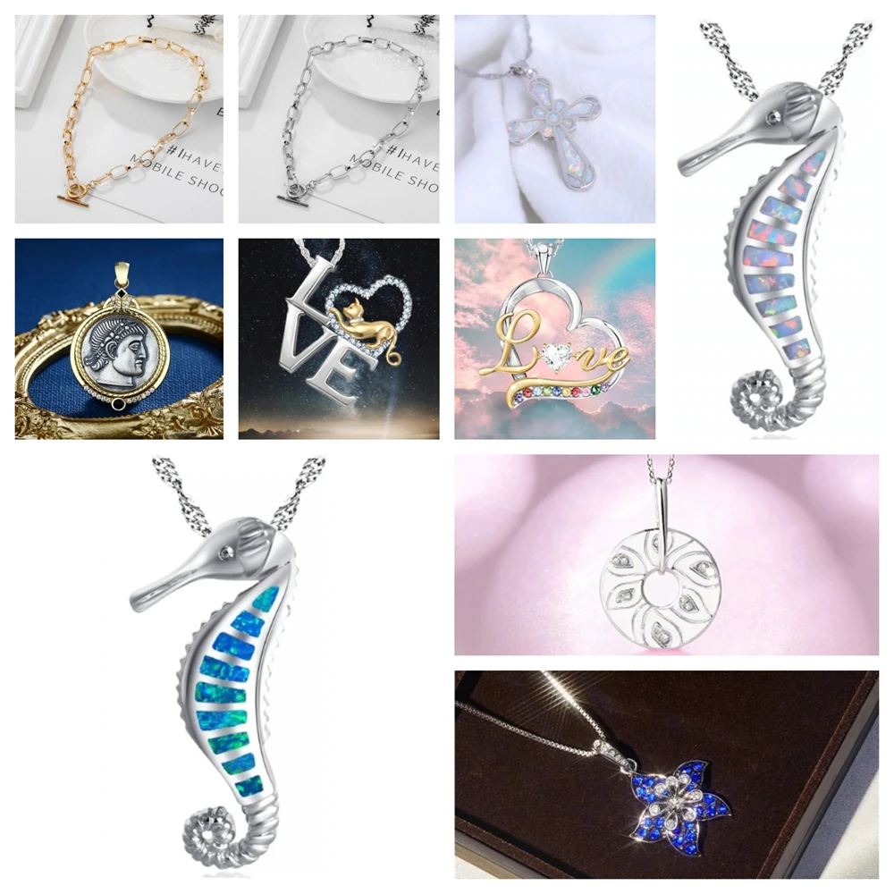 Europe and The United States Fashion Ladies Luxury Niche Creative Trend Pendant Necklace Street Party Popular Necklace Jewelry