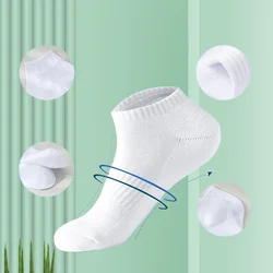 5/10/20 Pairs High Quality Men Fashion Cotton Ankle Socks Solid Colors Business Socks Breathable Women Breathable Boat Socks