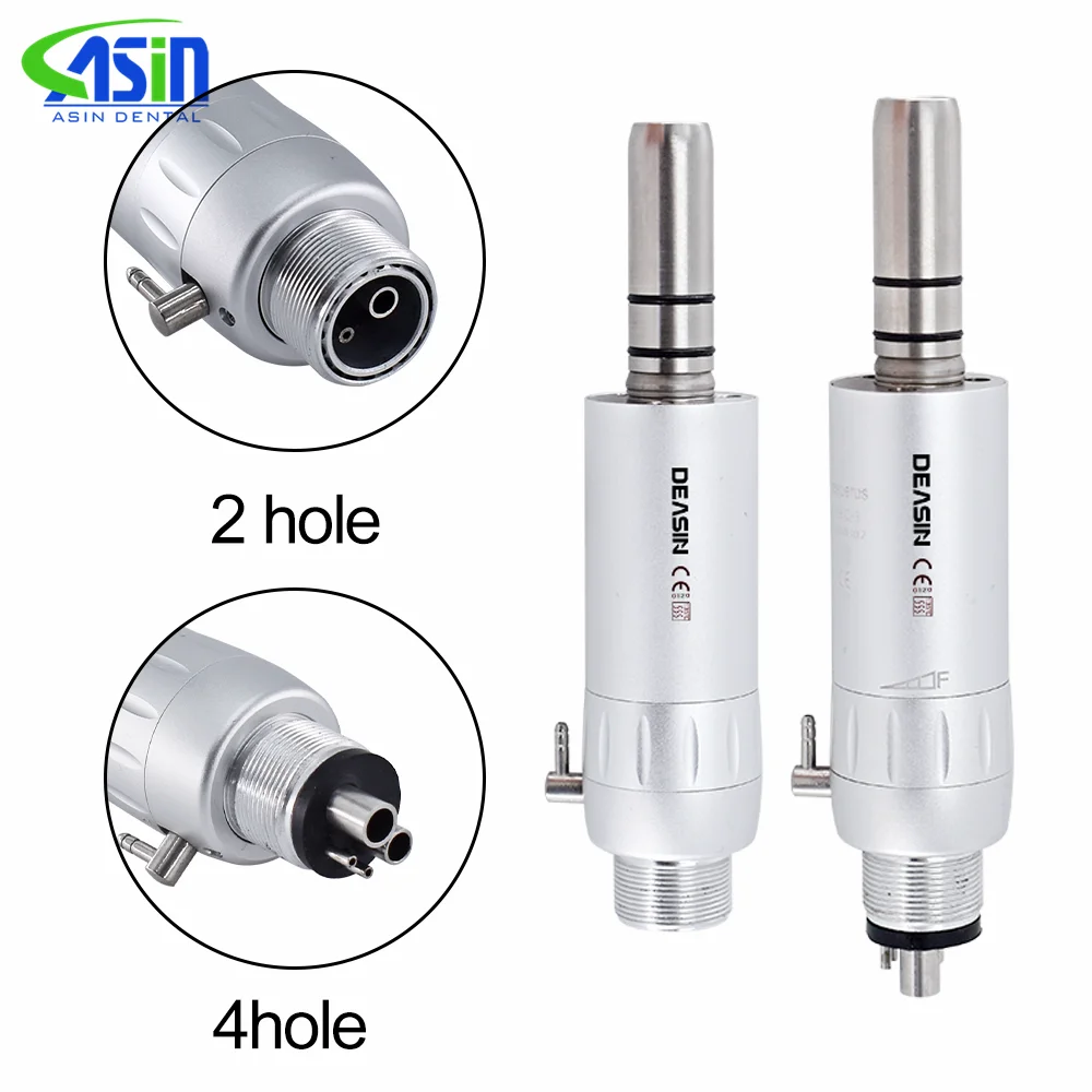 Dental Low Speed Handpiece External Water Spray E type universal connection Air Motor 2/4 Holes Dental Handpiece