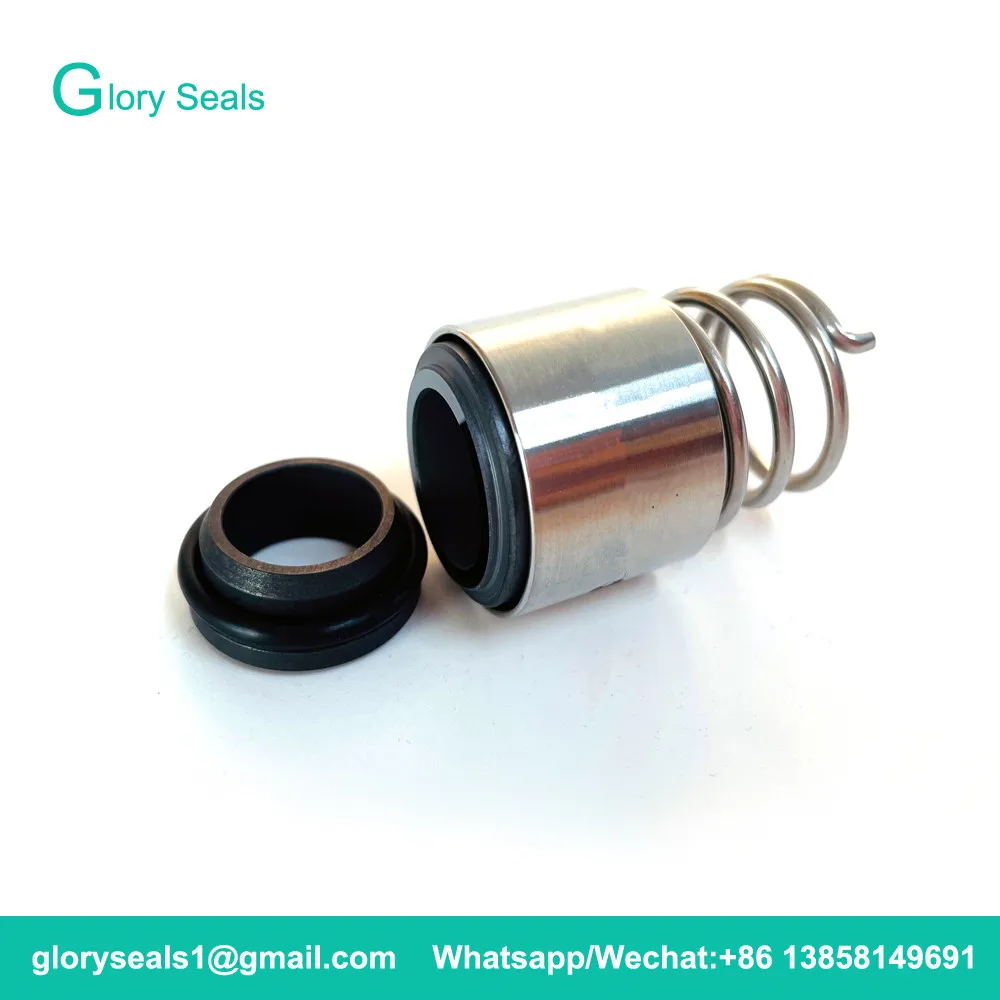 LWR-16-X  LWR-16 Mechanical Seals Long Spring For LWR SV pump Shaft Size 16mm Material SIC/CAR/VIT