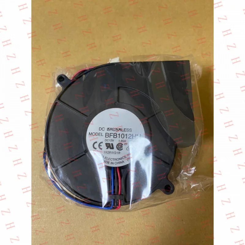 P+ For Delta BFB1012HH Blower Fan 97mm x 33mm 1.65A 12V DC 3 Pin Connector #am