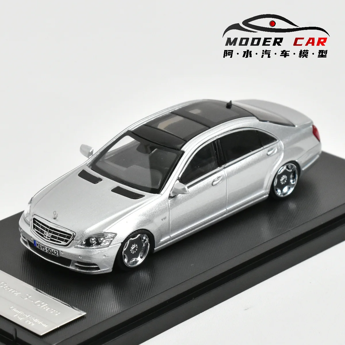 Auto Deco 1:64 S-Class S600L Low lying Diecast Model Car