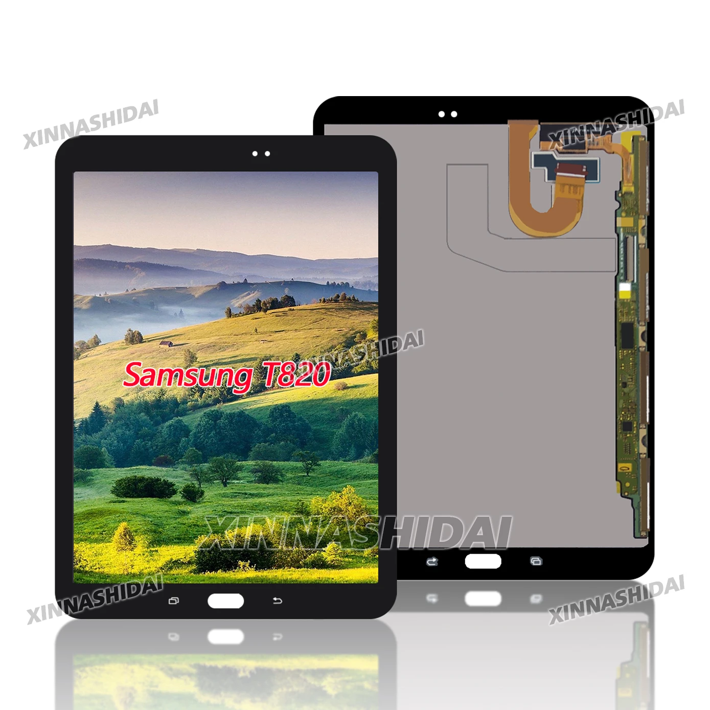 Super Per Samsung Galaxy T820 Display LCD Touch Screen Digitizer con Touch Screen per Galaxy Tab S3 9.7 T820 Pannello di Montaggio LCD