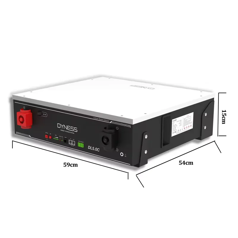 TLF 95% DOD Dyness DL5.0C 5kWh بطاريات ليثيوم الطاقة الشمسية المثبتة على الحائط خارج الشبكة والإعدادات الهجينة بطارية LifePO4