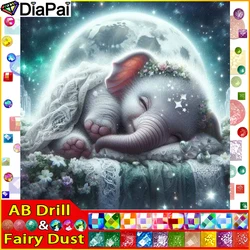 DiaPai Fairy Dust AB Diamond Painting Full Square/Round Drill 5D DIY 