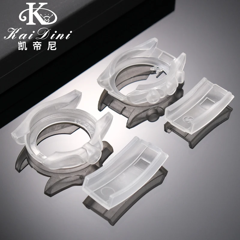 حافظة واقية شفافة مقاومة للخدش من السيليكون المقاوم للماء لساعة رولكس الغواصة دايتونا 40 مللي متر #2