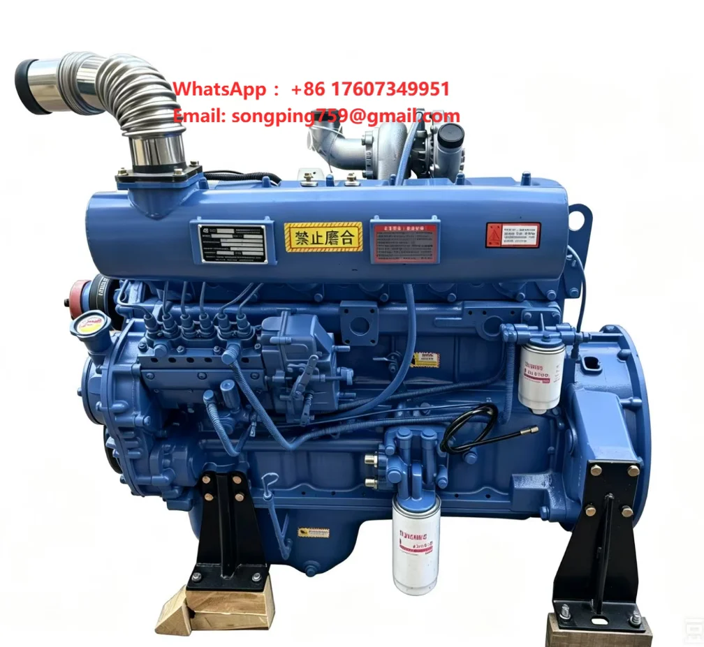 High Quality R6105ZAD Ricardo Diesel Engine Electric Start 120HP 2000rpm Turbocharged Water Cooled Bearing 4 Stroke Generator