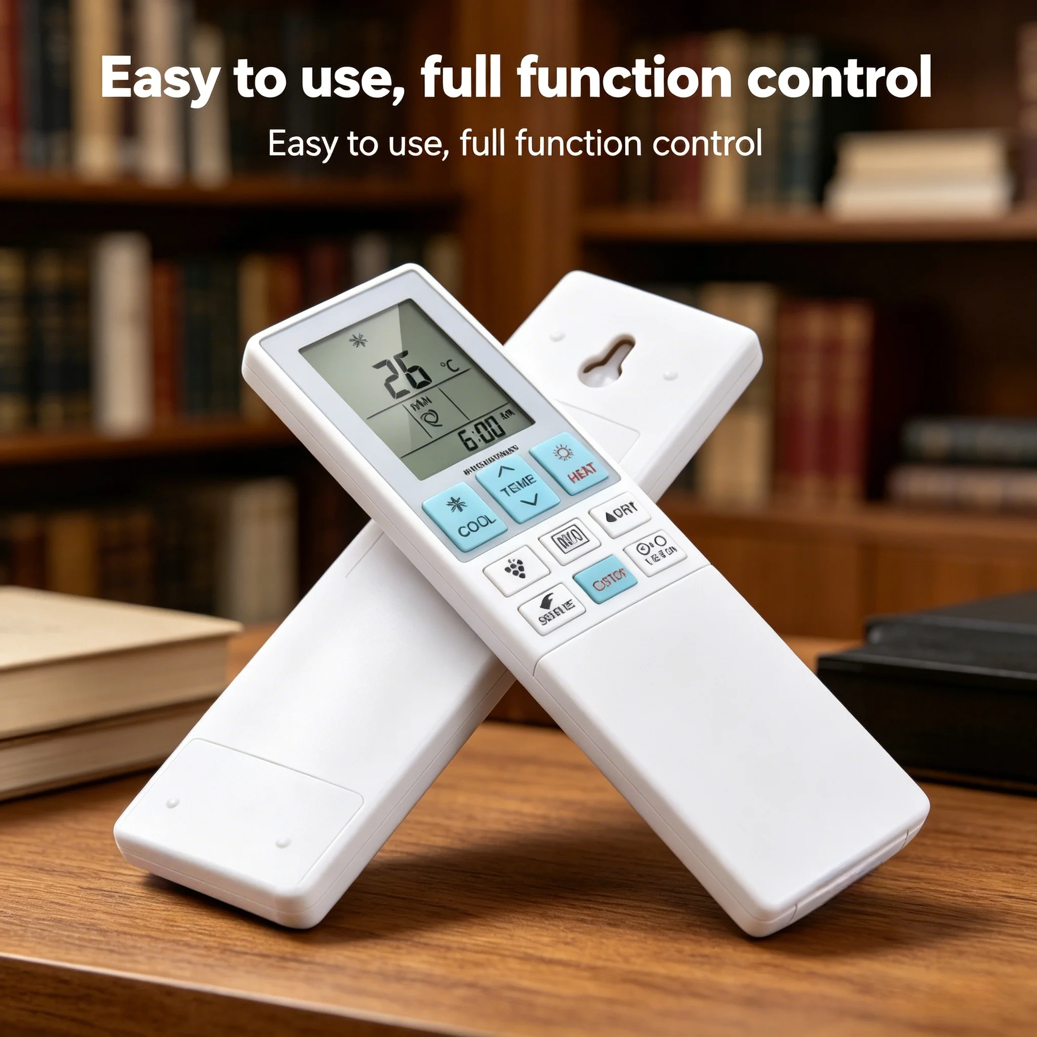 Universal Infrared Remote CRMC-B153JBEZ Durable Spare Controller Compatible with Sharp Air Conditioner CRMC-B055JBEZ