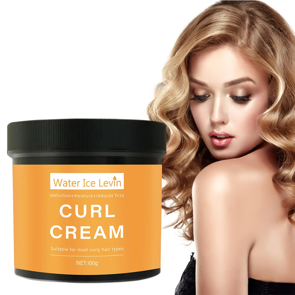 100g Curl Cream Hair Mask 1 minute quick repair damaged curly hair soft and smooth shiny straight deep moisturizing hair care