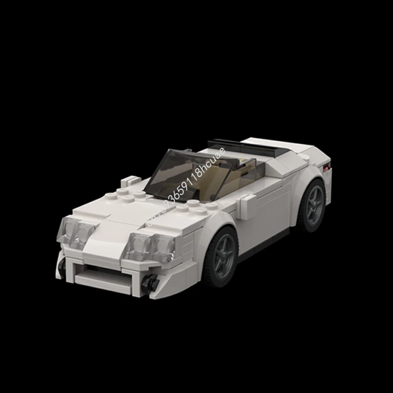 

165 шт. MOC семейный автомобиль Supraed Cabrio City Champions суперкар модель строительные блоки идея на день рождения DIY игрушки рождественские подарки